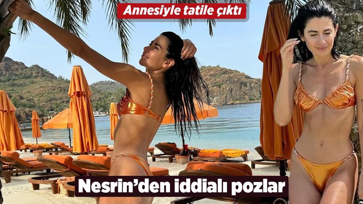 Nesrin Cavadzade Tatilde - Bikinili Pozları Olay Oldu