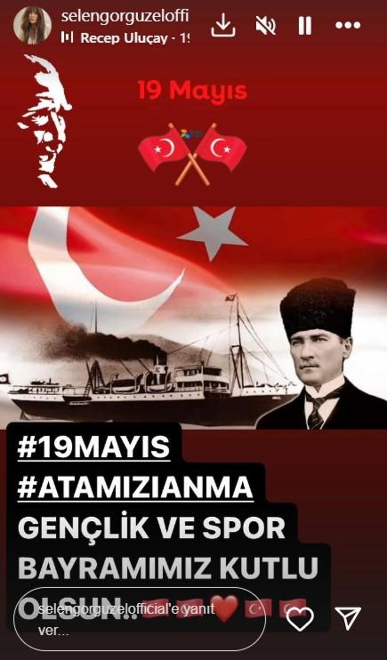 Ünlülerin 19 Mayıs Atatürk'ü Anma Gençlik ve Spor Bayramı Paylaşımları