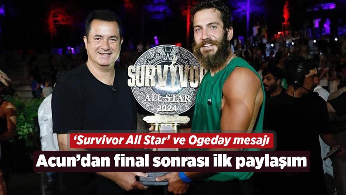 Survivor All Star 2024: Ogeday Girişken Şampiyon Oldu!