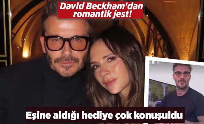 David Beckham'ın Romantik Jesti: Victoria Beckham'a Sürpriz Hediye!