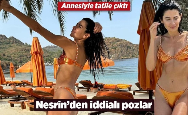 Nesrin Cavadzade Tatilde - Bikinili Pozları Olay Oldu