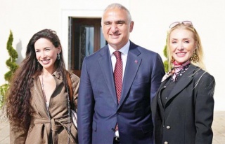 Kültür ve Turizm Bakanı Mehmet Nuri Ersoy ve Eşi...