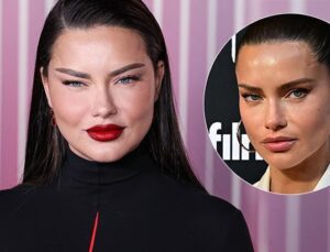 Adriana Lima’nın Doğal Güzelliğiyle Dikkat Çektiği Etkinlikte Büyüledi