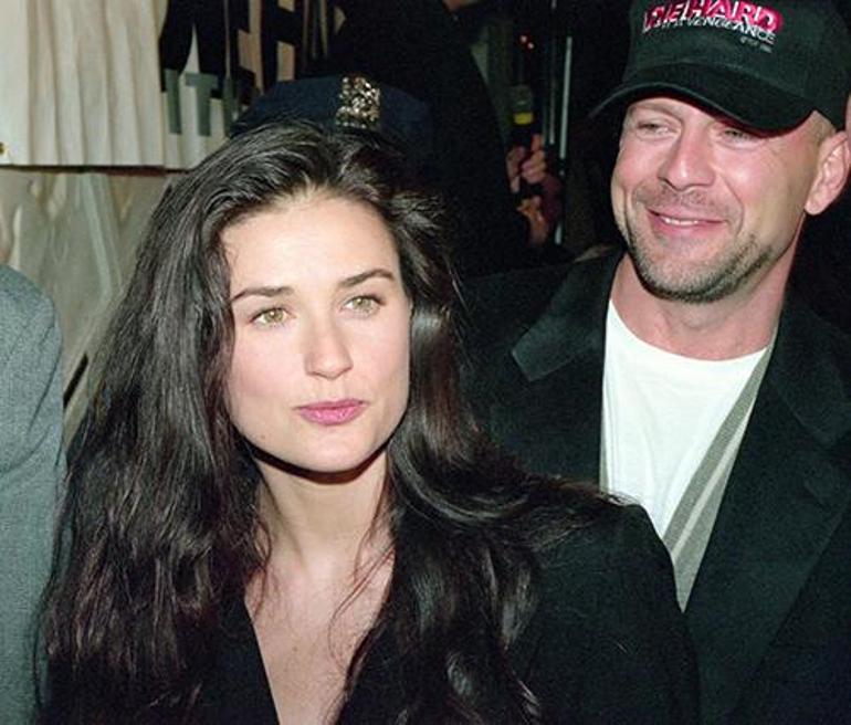 Eski Eşler Demi Moore ve Bruce Willis'in Dostluğu