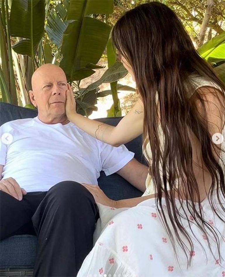 Eski Eşler Demi Moore ve Bruce Willis'in Dostluğu