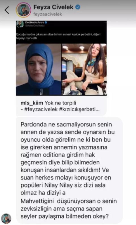 Feyza Civelek, Torpil İddialarına Sert Yanıt Verdi