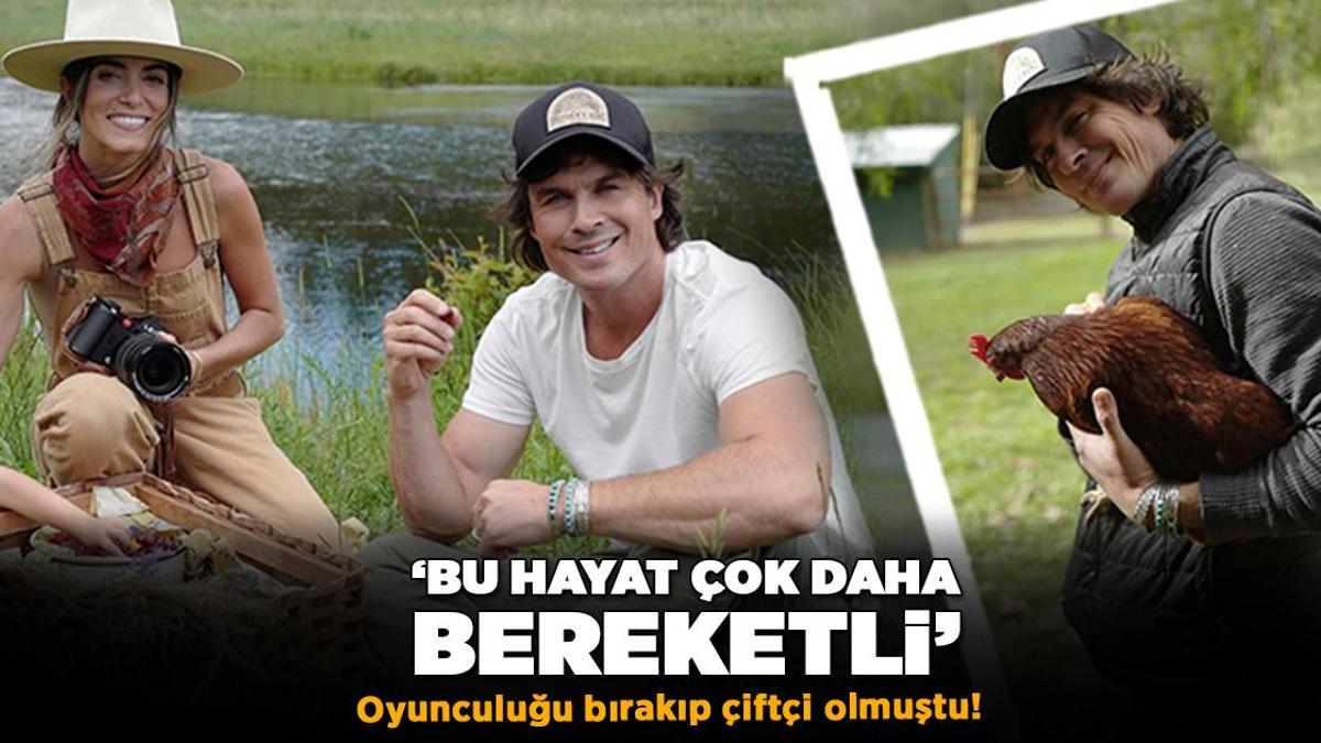 Ian Somerhalder ve Hollywood’dan Uzaklaşarak Çiftlik Hayatına Yönelmesi