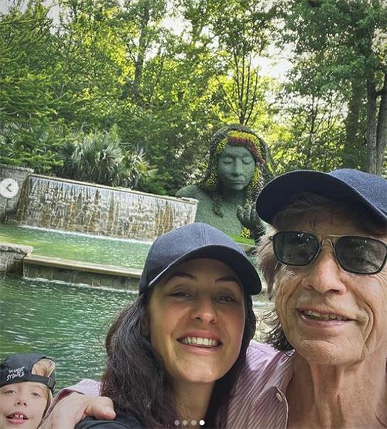 Mick Jagger ve Genç Sevgilisi Melanie Hamrick