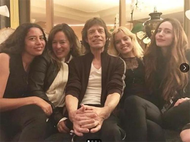 Mick Jagger ve Genç Sevgilisi Melanie Hamrick