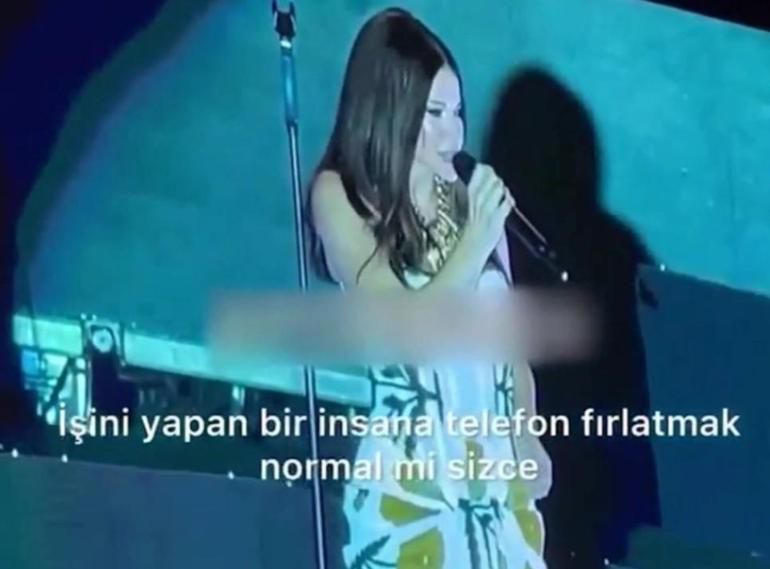 Simge Sağın Konserinde Korku Dolu Anlar