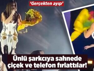 Simge Sağın Konserinde Korku Dolu Anlar