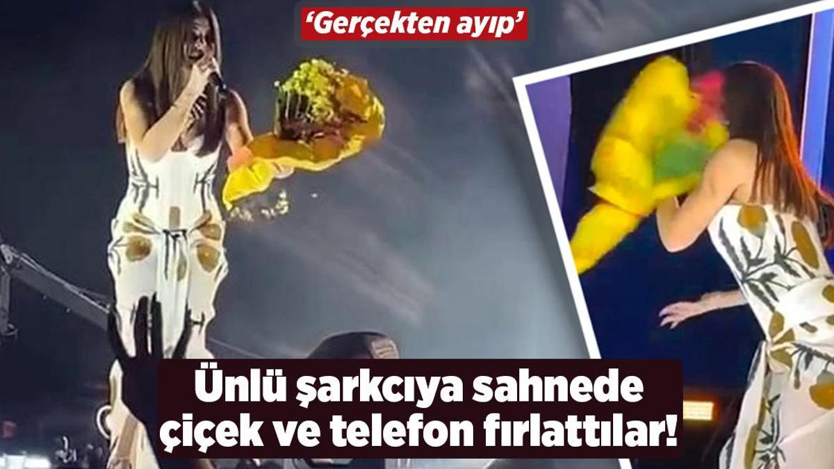 Simge Sağın Konserinde Korku Dolu Anlar