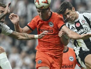 Beşiktaş, UEFA Avrupa Ligi’nde Eintracht Frankfurt’a 3-1 Mağlup Oldu