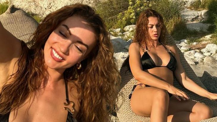 Burcu Özberk Tatil Modunda: Bikinili Paylaşımları Olay Yarattı