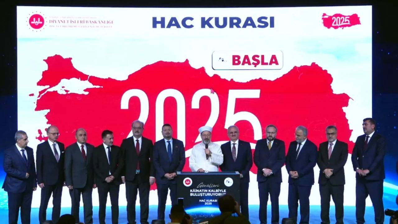 Diyanet, 2025 Hac Kura Çekilişini Gerçekleştirdi