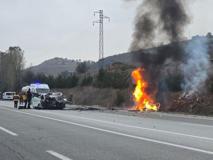 Erzincan'daki Feci Kaza