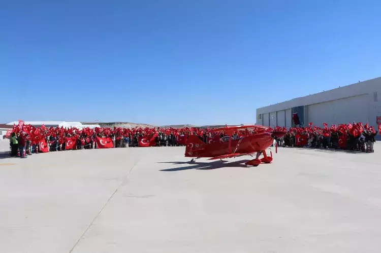 Eskişehir Sivrihisar Havacılık Merkezi'nde Cumhuriyet Bayramı Coşkusu