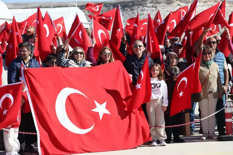 Eskişehir Sivrihisar Havacılık Merkezi'nde Cumhuriyet Bayramı Coşkusu