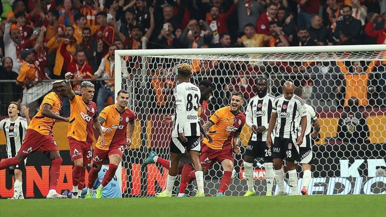 Galatasaray, Beşiktaş’ı Derbide 2-1 Yenerek Liderliğini Sürdürdü