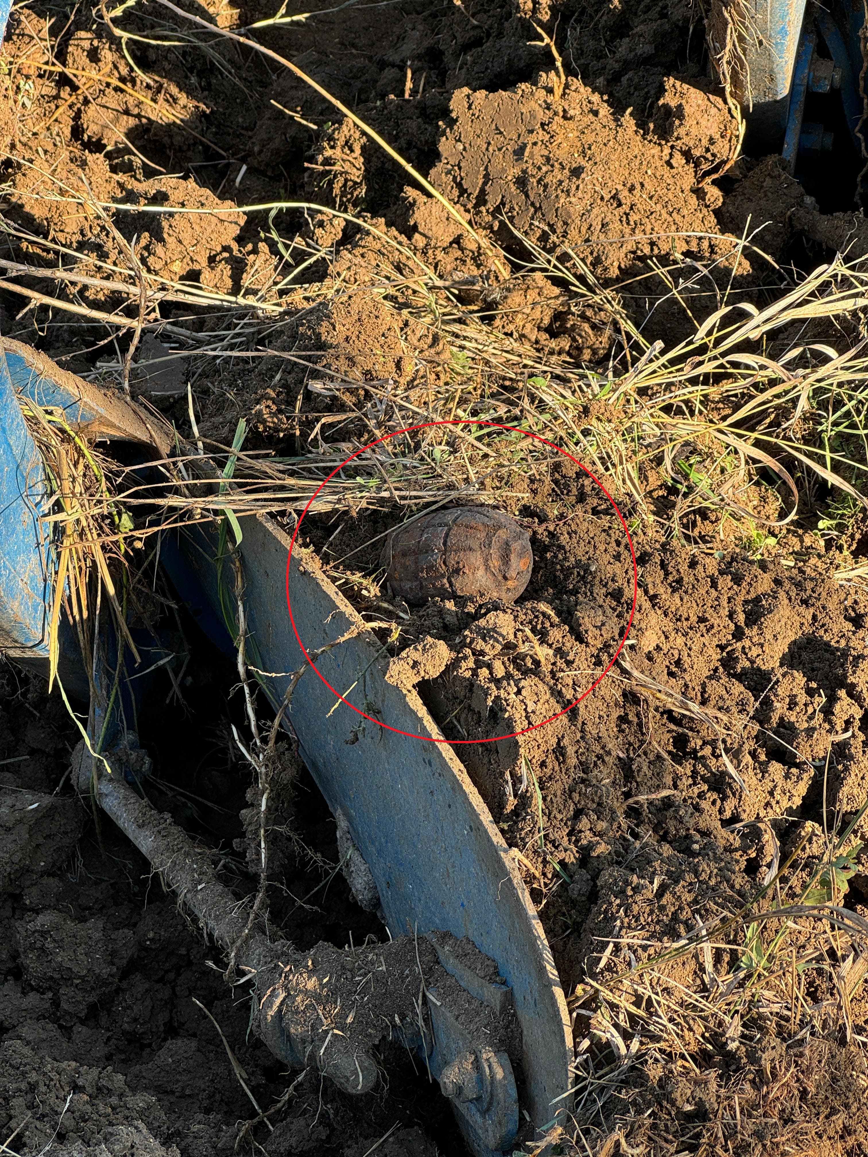 İnegöl'de Tarihi El Bombası Keşfi