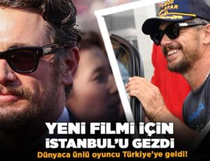 James Franco İstanbul Ziyareti