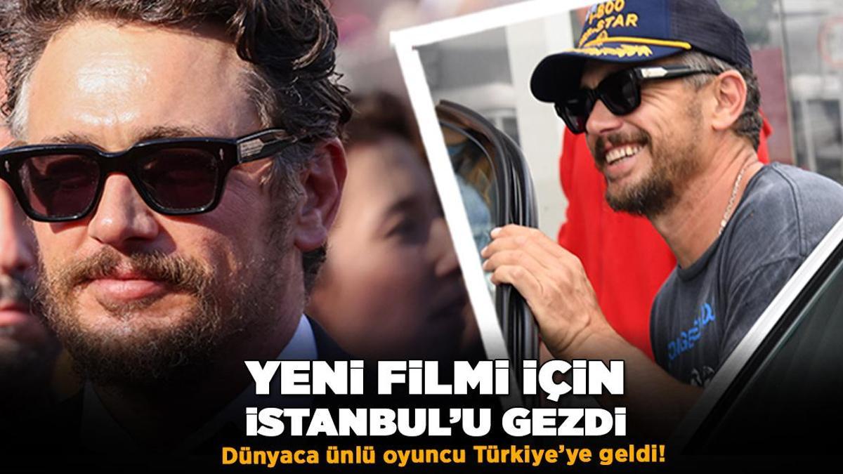 James Franco İstanbul Ziyareti