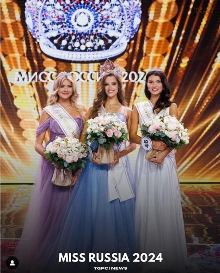 Miss Russia 2024 Güzellik Yarışmasında Çuvaşistan'dan Valentina Alekseeva Birinci Oldu