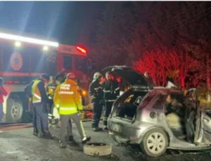 Tekirdağ’da 5 Kişinin Hayatını Kaybettiği Feci Trafik Kazası