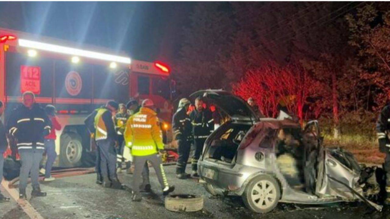 Tekirdağ’da 5 Kişinin Hayatını Kaybettiği Feci Trafik Kazası