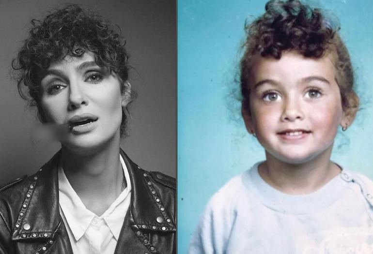 Birce Akalay'ın Çocukluk Fotoğrafı