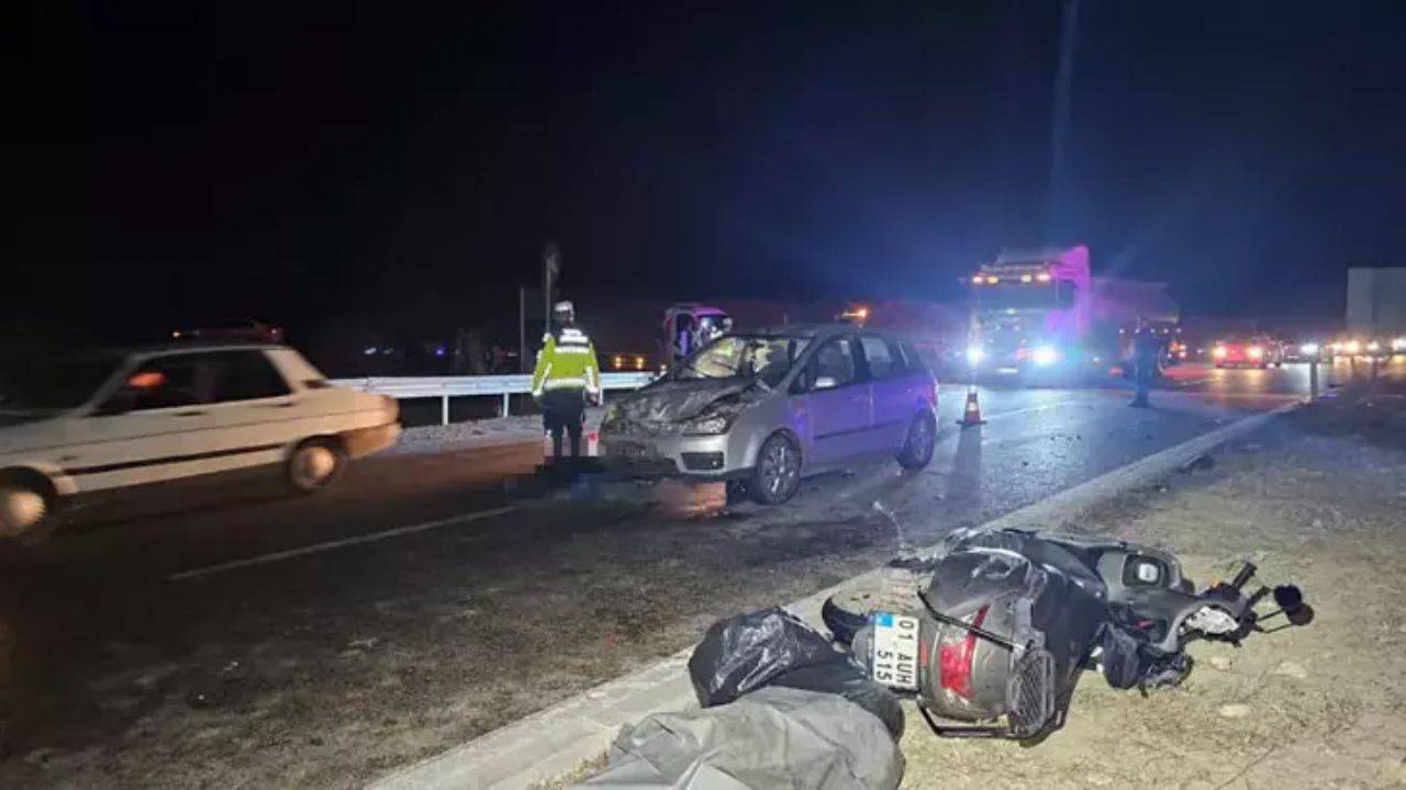 Adana-Kozan Karayolu’nda Feci Trafik Kazası: 1 Ölü, 3 Yaralı