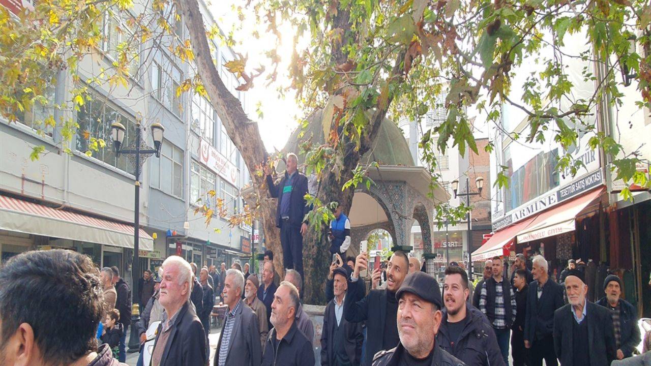 Akbaba Kurtarma Operasyonu: Mahalleli İtfaiye Ekiplerini Çağırdı