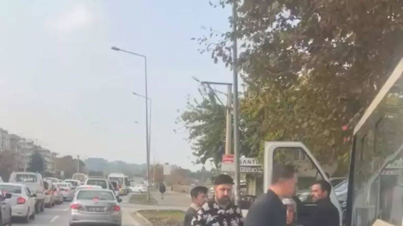 Bursa’da Trafikte Tabancalı Tehdit