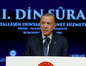 Cumhurbaşkanı Erdoğan’ın Din Şurası Konuşması