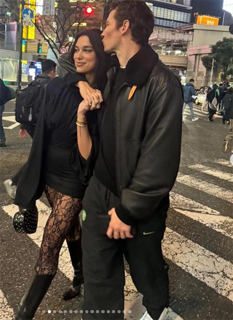 Dua Lipa ve Callum Turner: Tokyo'da Aşk Tazelediler