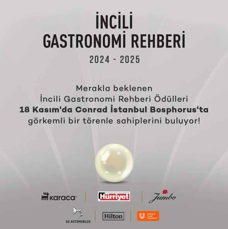 İncili Gastronomi Rehberi Ödül Töreni