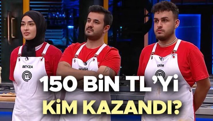 MasterChef Türkiye’de Ödül Oyununu Erim Kazandı