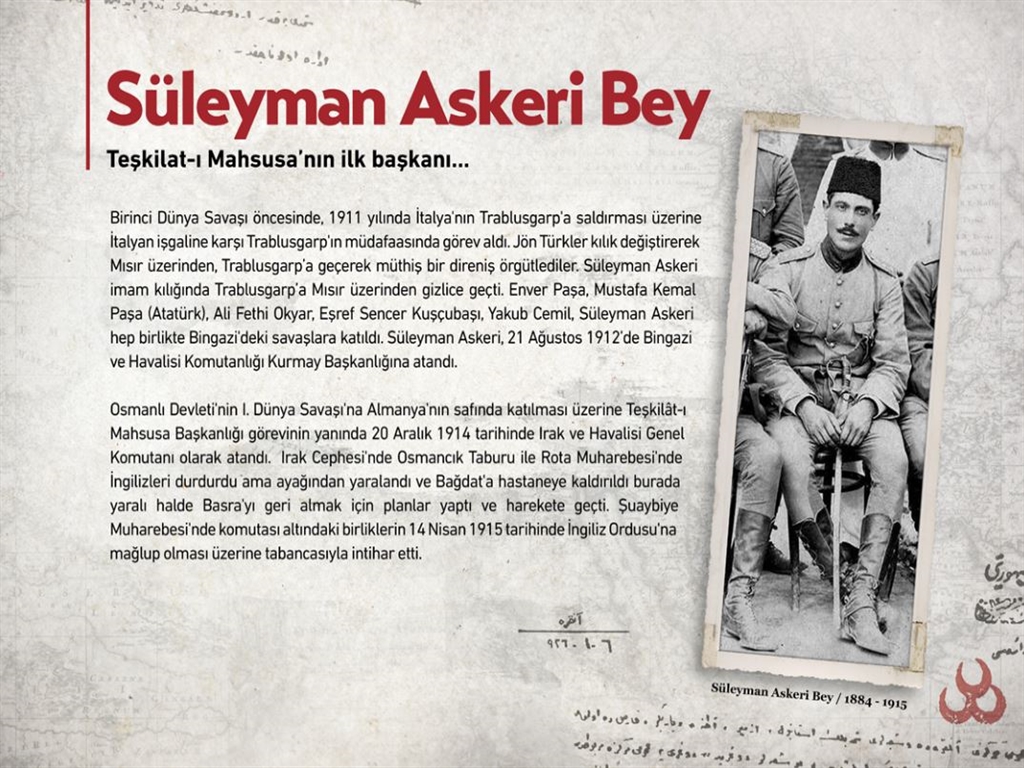 Süleyman Askeri Bey'in Kahramanlıkları