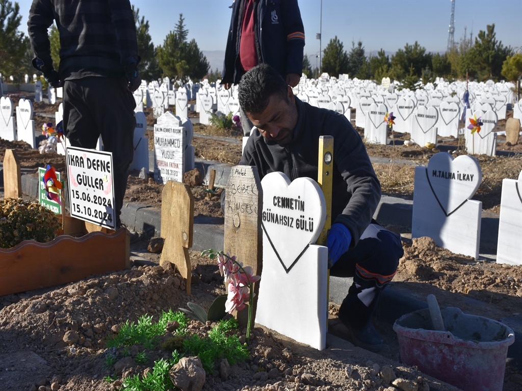 Sivas'ta Kimsesiz Bebek Defnedildi