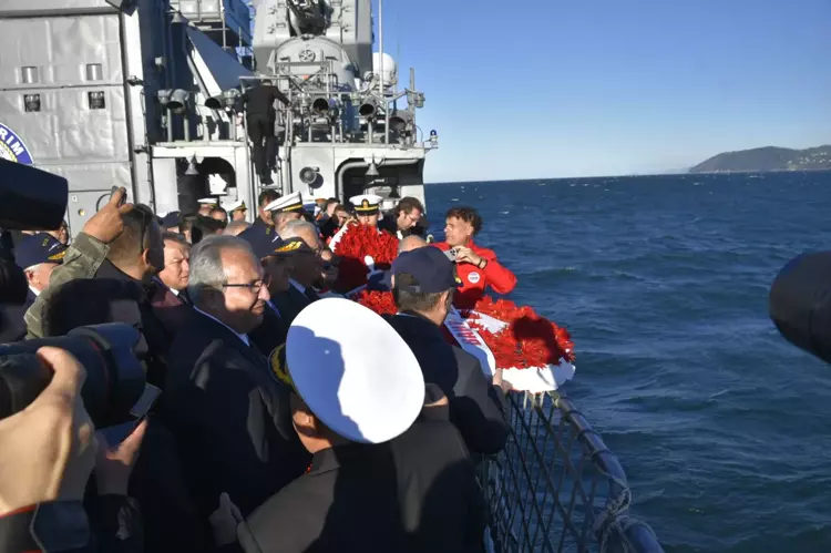 Zonguldak Ereğli'de Deniz Şehitleri Anma Töreni Düzenlendi