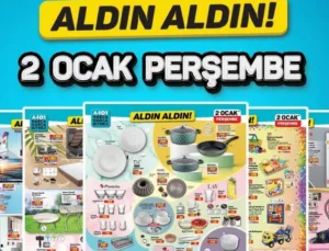 A101 2 Ocak 2024 Aldın Aldın Broşürü Yayınlandı