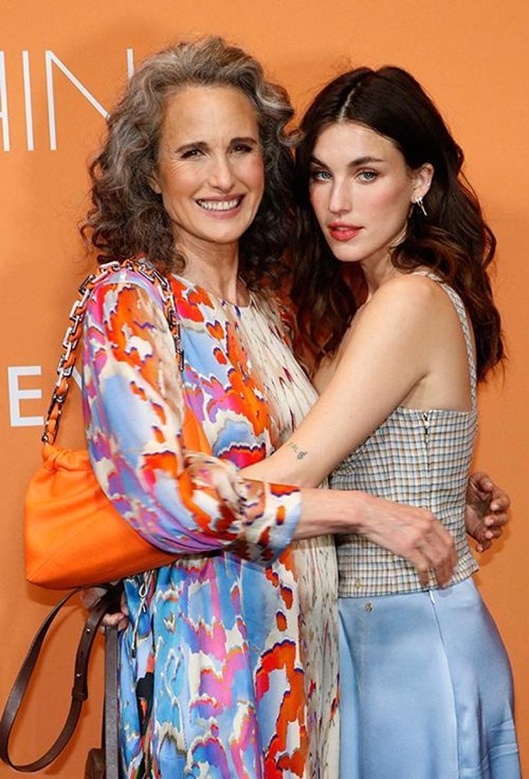 Andie MacDowell'ın İkinci Torun Sevinci