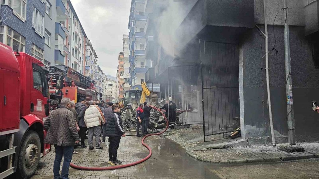 Artvin Arhavi'de Büyük Yangın Olayı