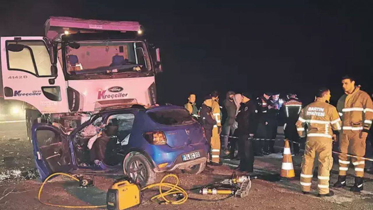 Bartın’da Trafik Kazasında Beş Genç Hayatını Kaybetti