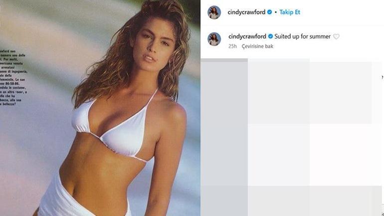 Cindy Crawford'un Başarı Hikayesi