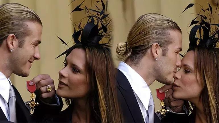 David ve Victoria Beckham Buckingham Sarayı'nda Devlet Ziyafetine Katıldı