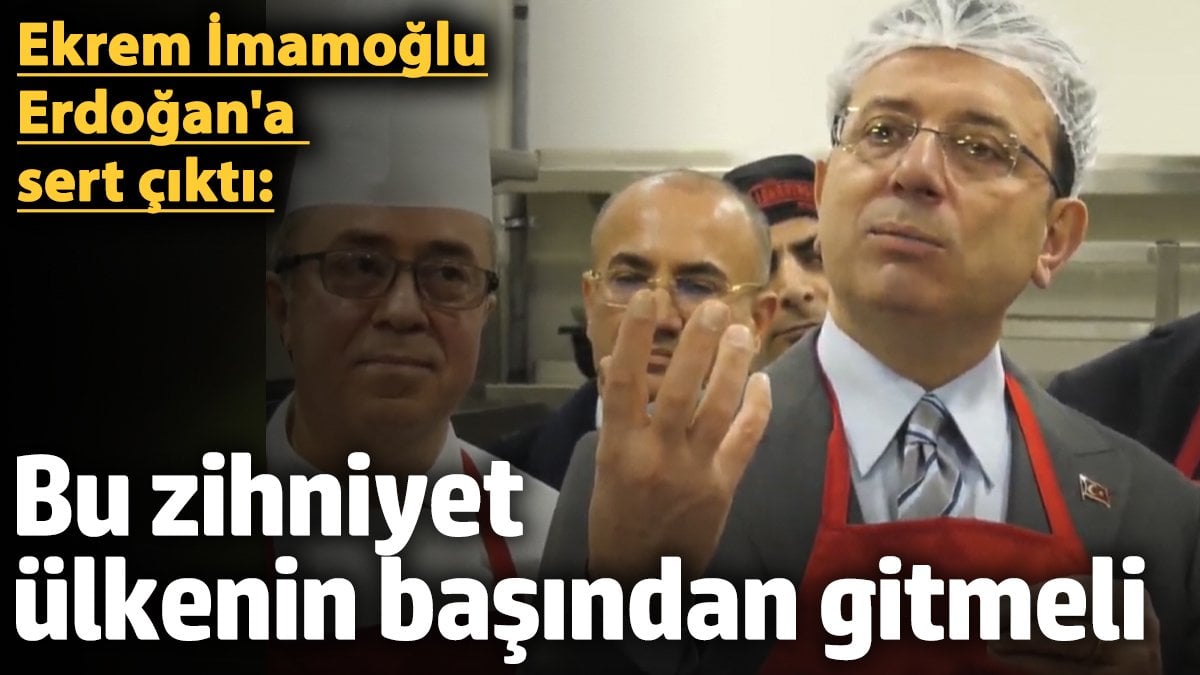 İmamoğlu’ndan Yoksulluk ve Zihniyet Değişikliği Vurgusu