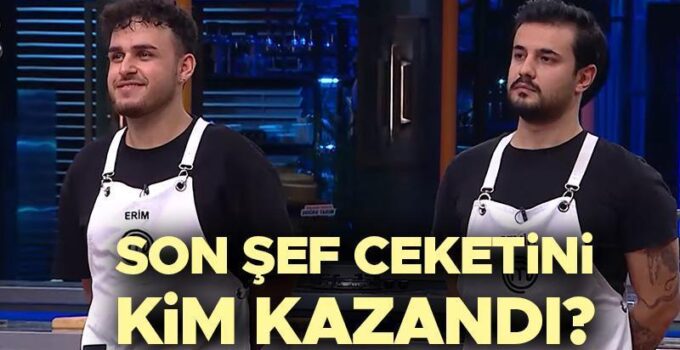 MasterChef Türkiye’de Son Ceket Semih’in Oldu