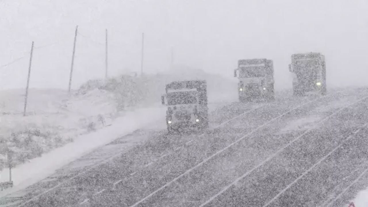 Meteoroloji Genel Müdürlüğü’nden Doğu Karadeniz ve Doğu Anadolu için Yoğun Kar ve Sağanak Uyarısı