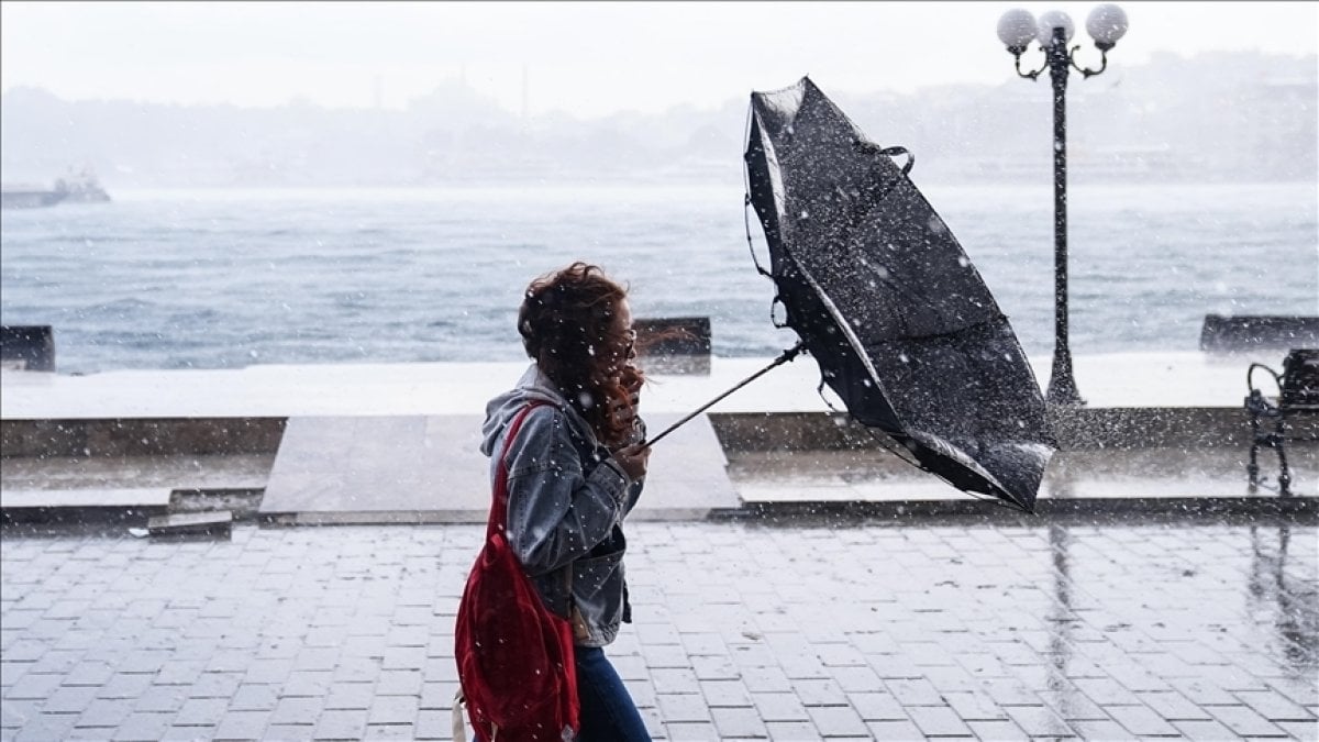 Meteoroloji’den Fırtına ve Yağış Uyarısı